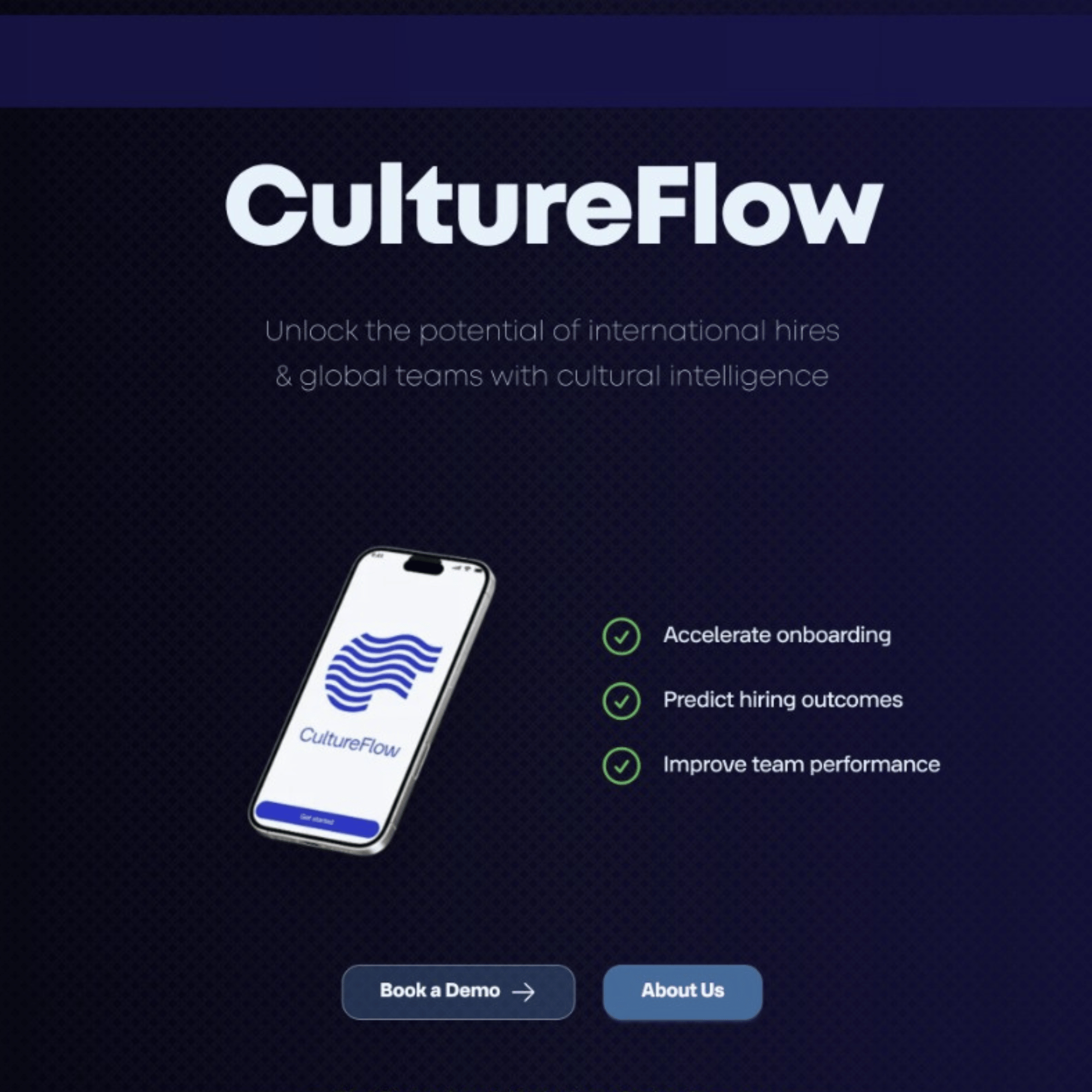 CultureFlow product visuals