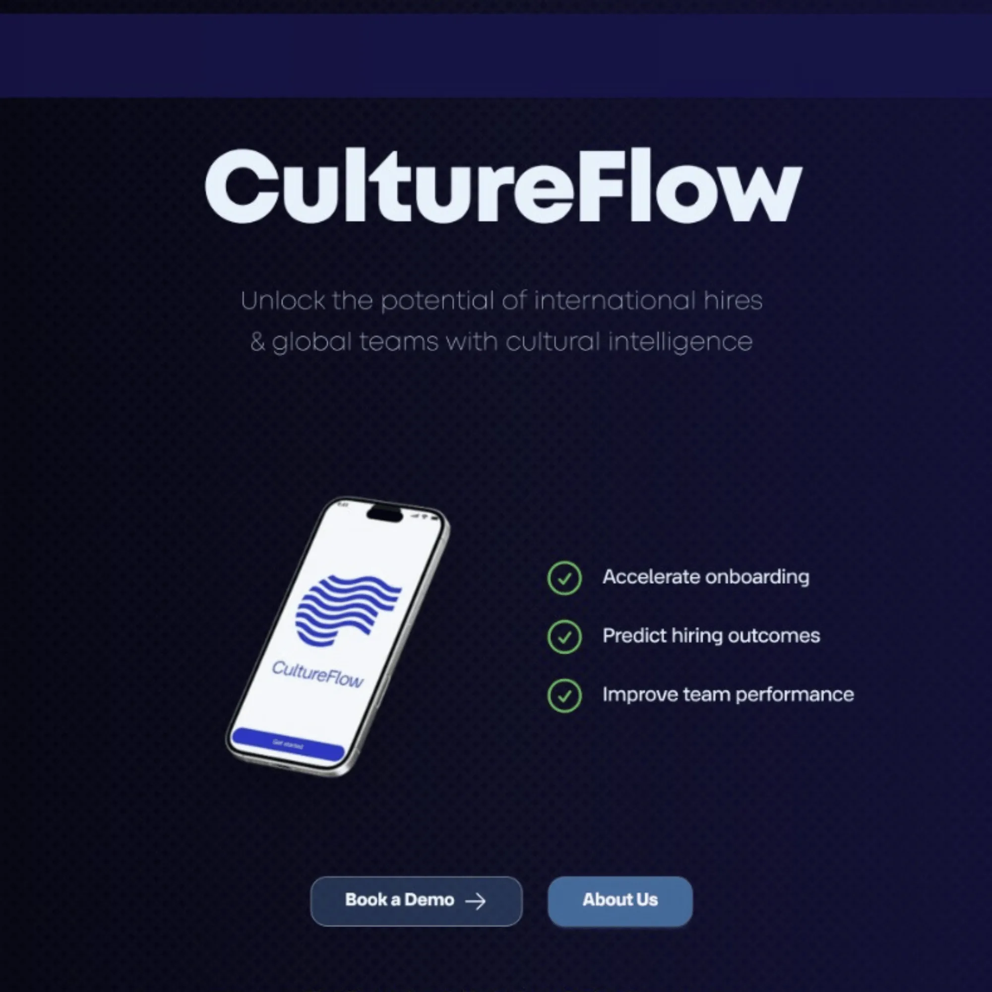 CultureFlow product visuals