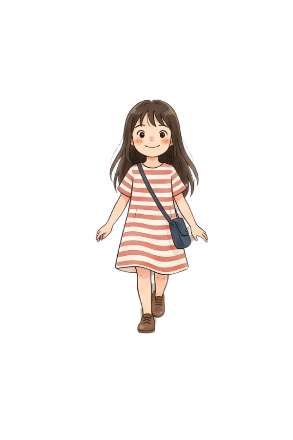 Charlie, a chibi desktop-companion character, waving hello