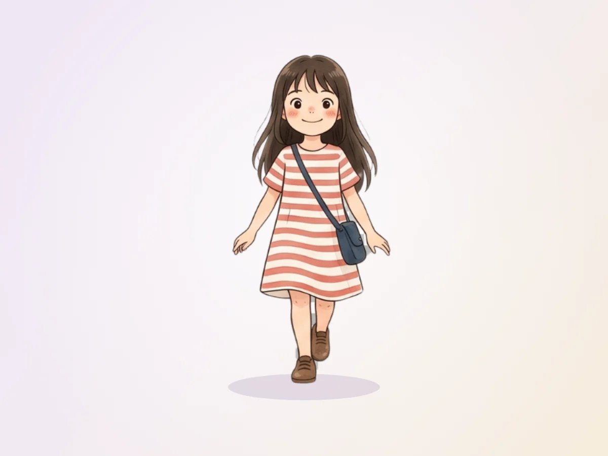 Charlie, an illustrated AI desktop companion character